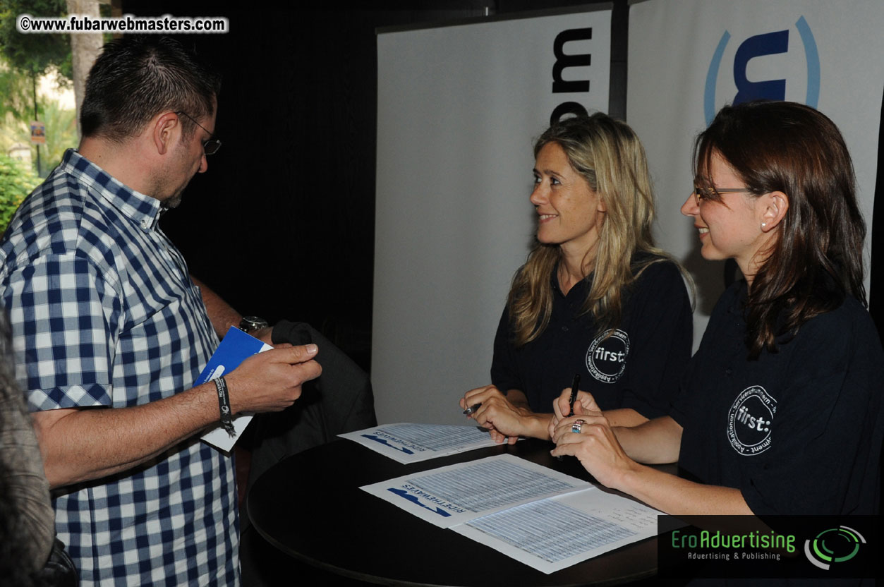 Arrivals, Registration and the Show