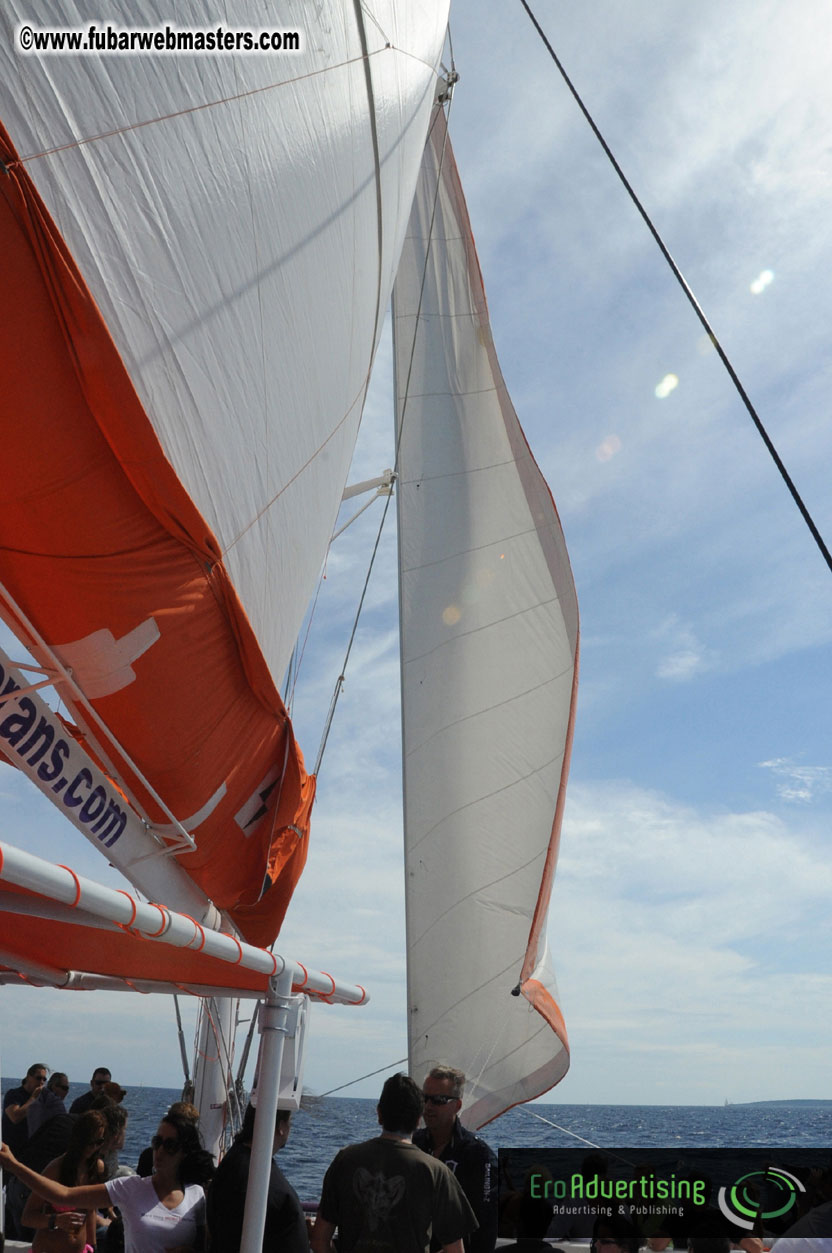 Boat Trip on the Catamaran