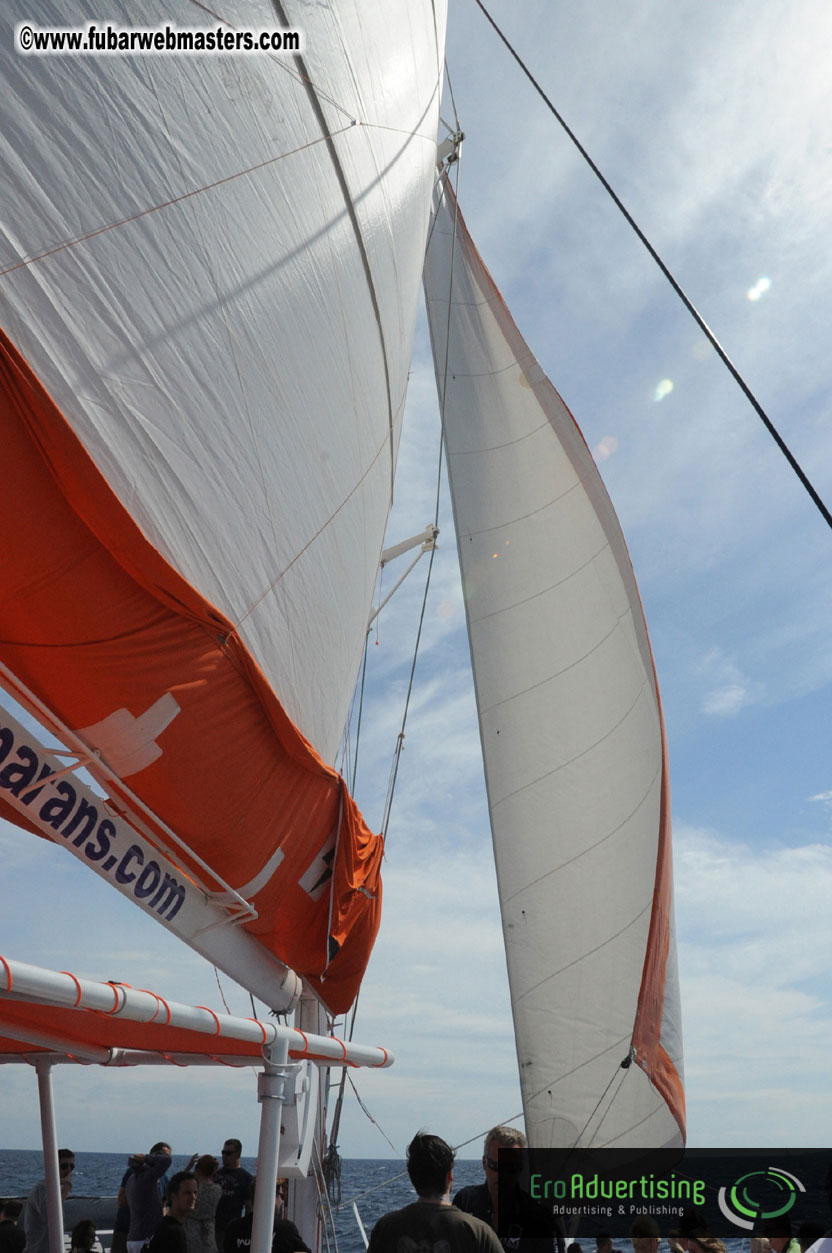 Boat Trip on the Catamaran
