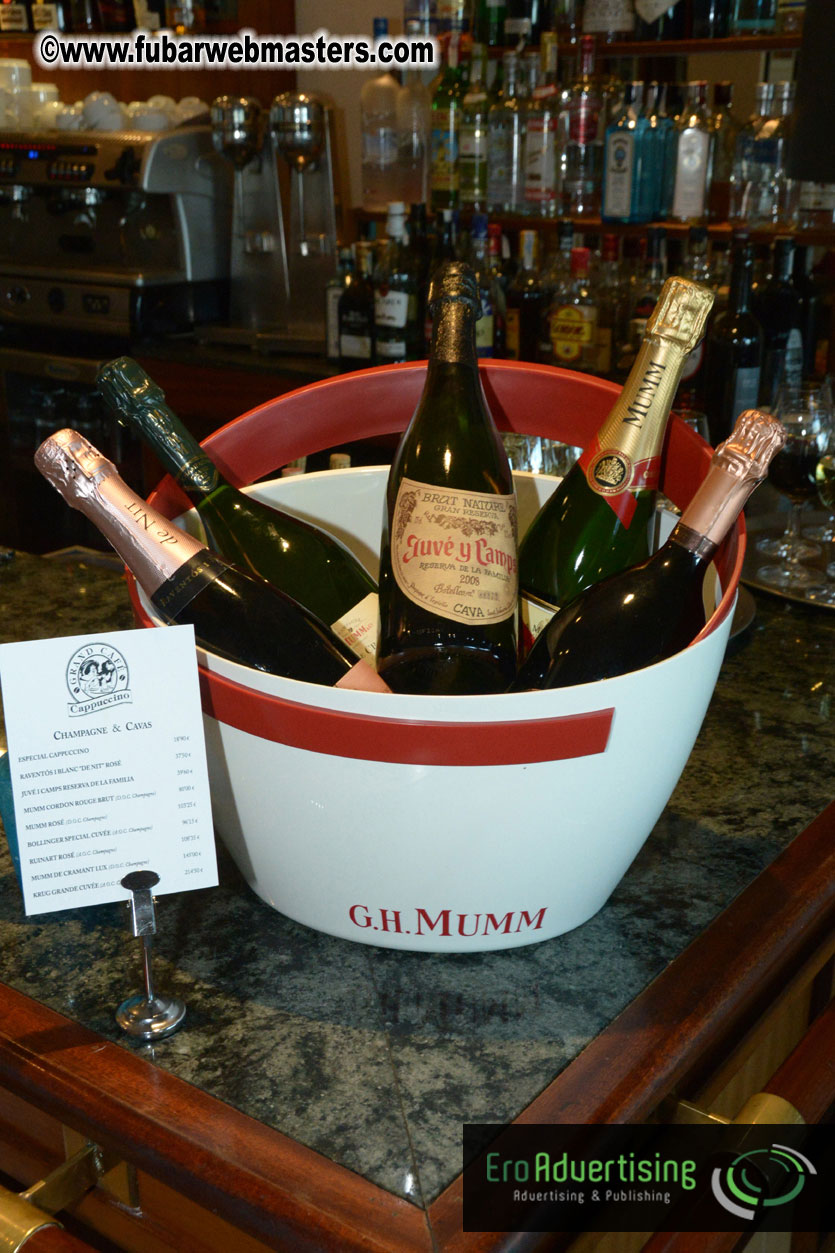 After show networking party at the Cappuccino Bar