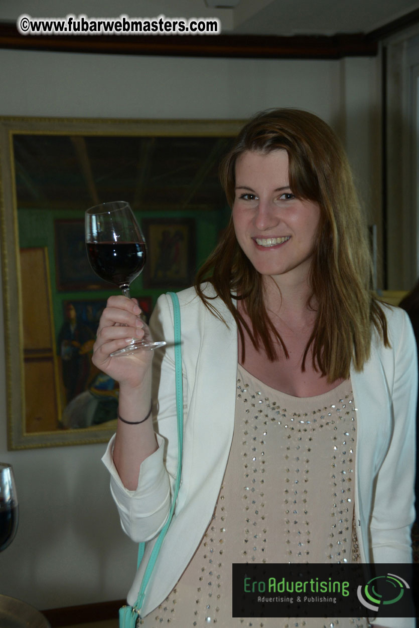 After show networking party at the Cappuccino Bar