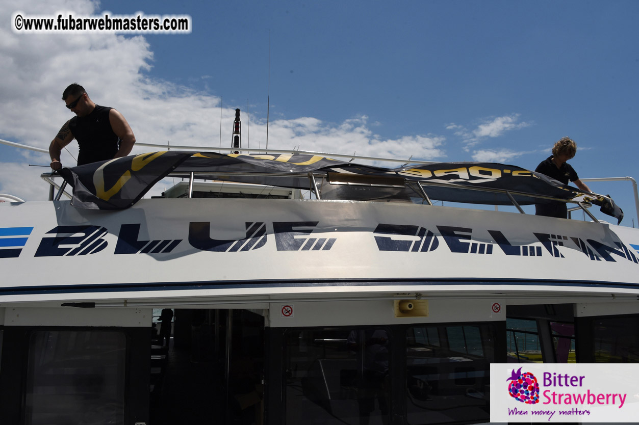 Boat trip with cool drinks & hot girls