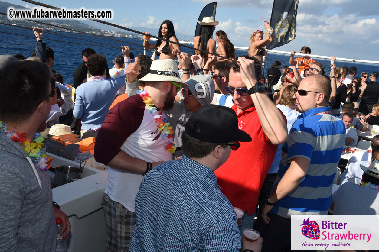 Boat trip with cool drinks & hot girls