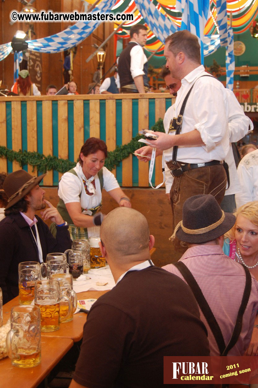 Day 1 - Schutzen Beer Tent