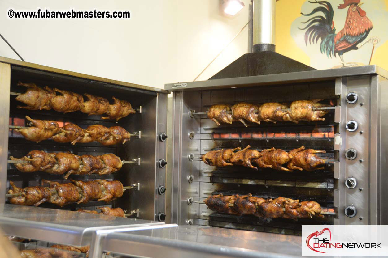 Beer tent seating in the legendary Hacker Festzelt