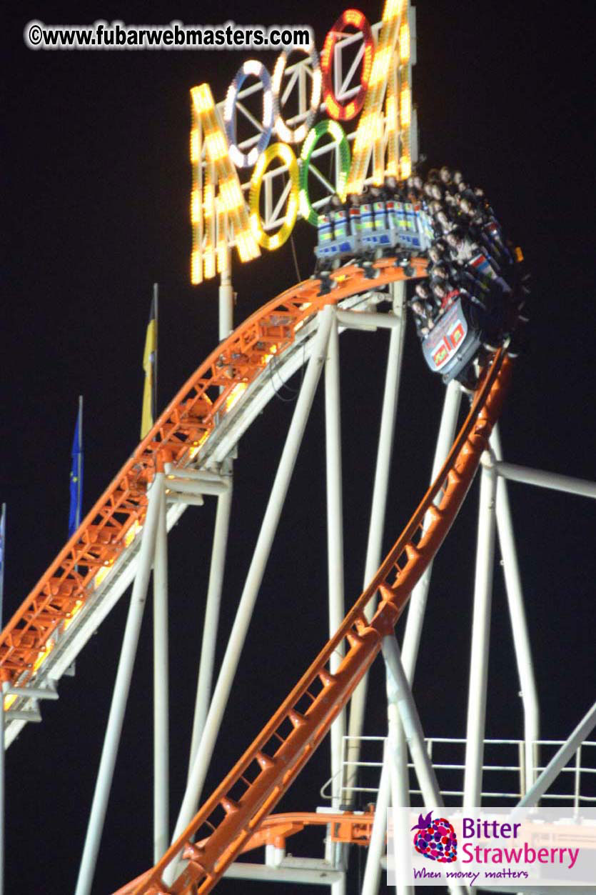 Beer tent seating in the legendary Hacker Festzelt