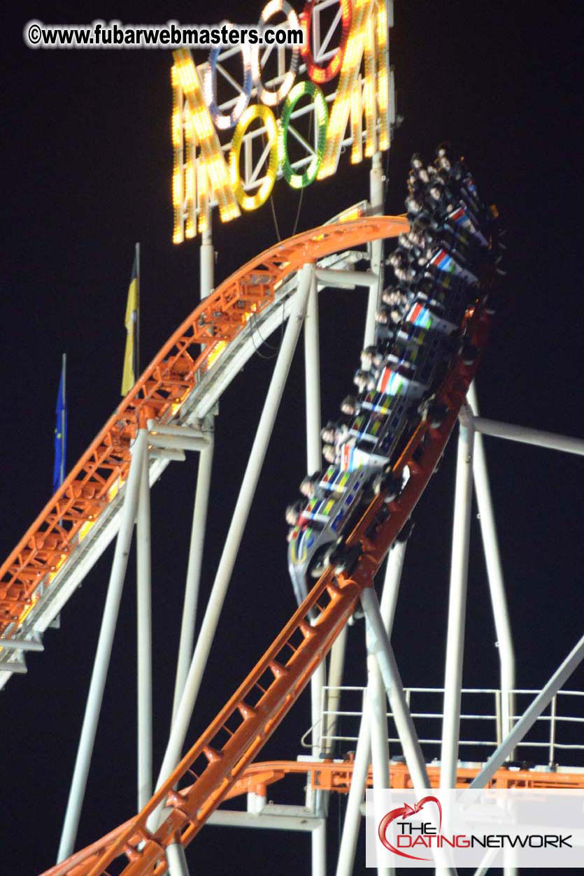 Beer tent seating in the legendary Hacker Festzelt