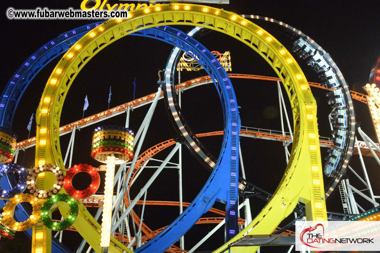 Beer tent seating in the legendary Hacker Festzelt
