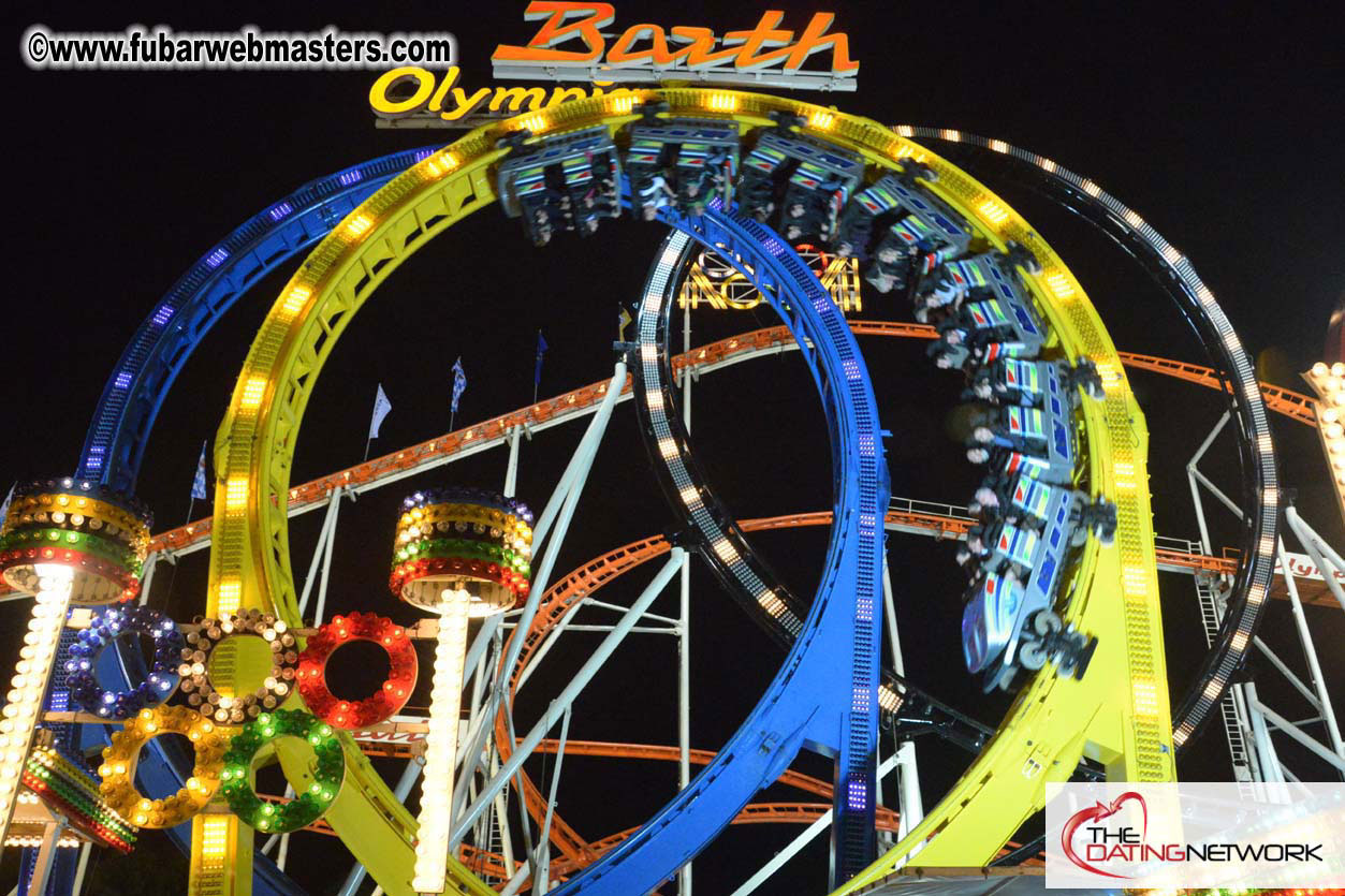 Beer tent seating in the legendary Hacker Festzelt