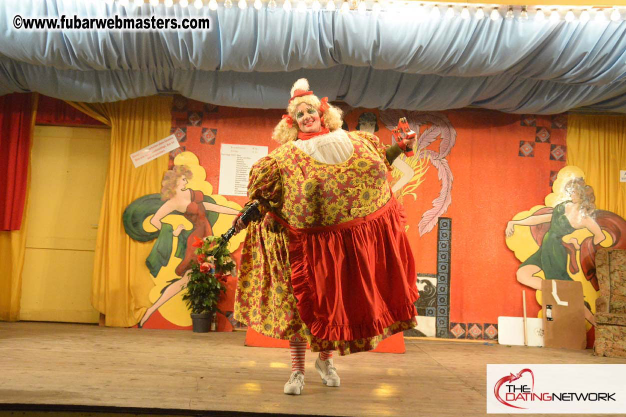 Beer tent seating in the legendary Hacker Festzelt