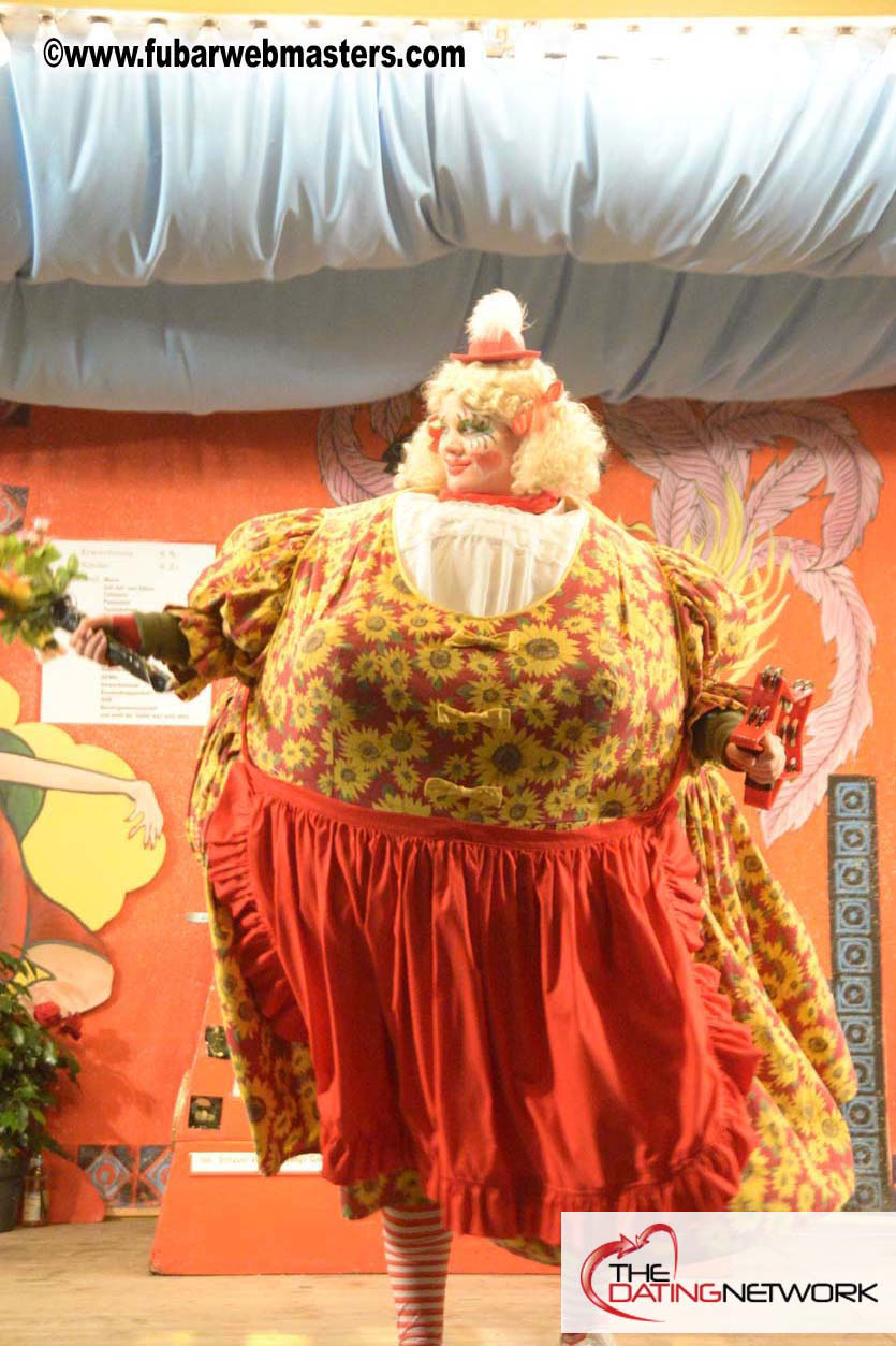 Beer tent seating in the legendary Hacker Festzelt