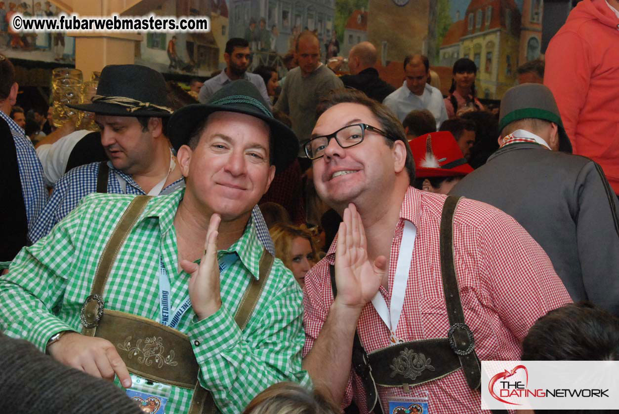 Beer tent seating in the legendary Hacker Festzelt