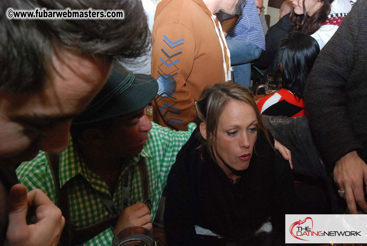 Beer tent seating in the legendary Hacker Festzelt