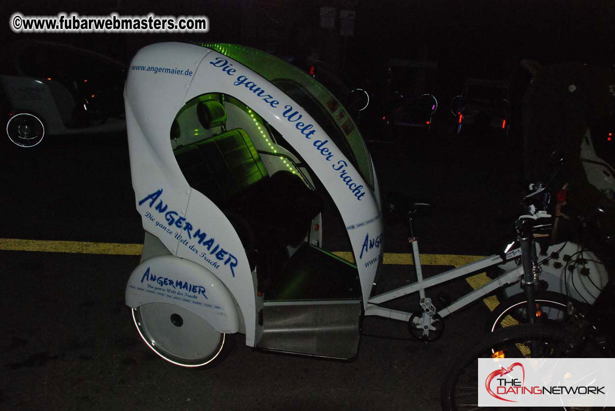 Beer tent seating in the legendary Hacker Festzelt