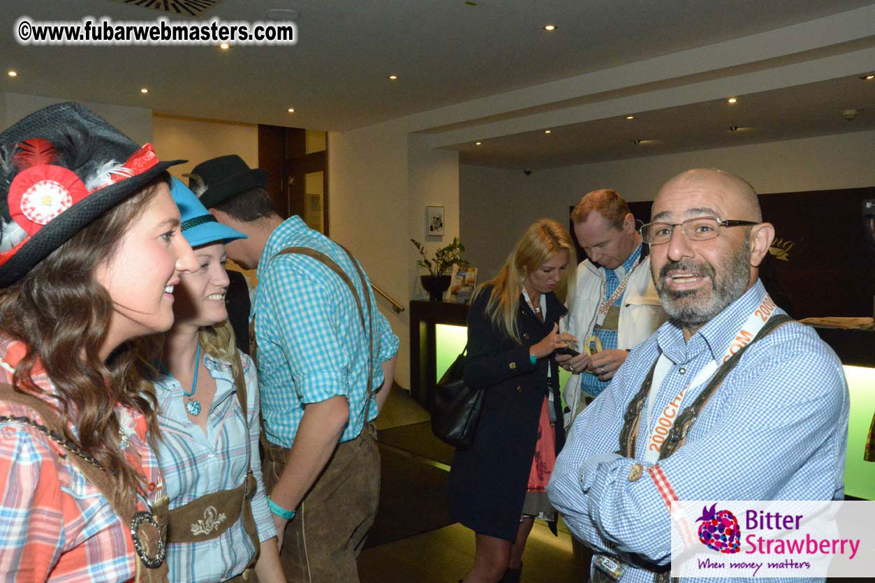 Seating in the legendary beer tent Zur Bratwurst