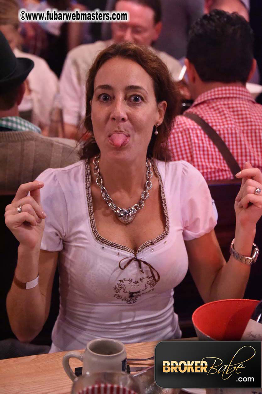 HustlerCash and Gamma Entertainment beer tent