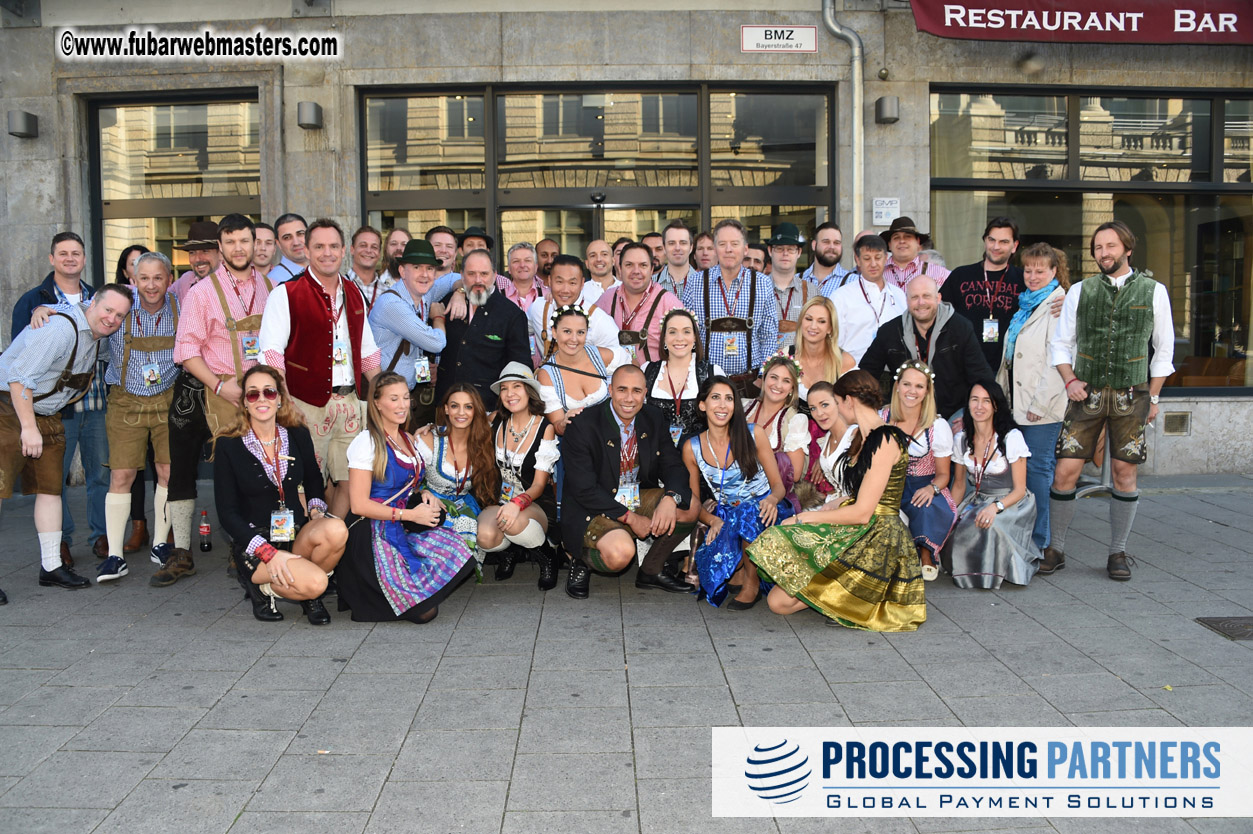 Day 1 beer tent seating