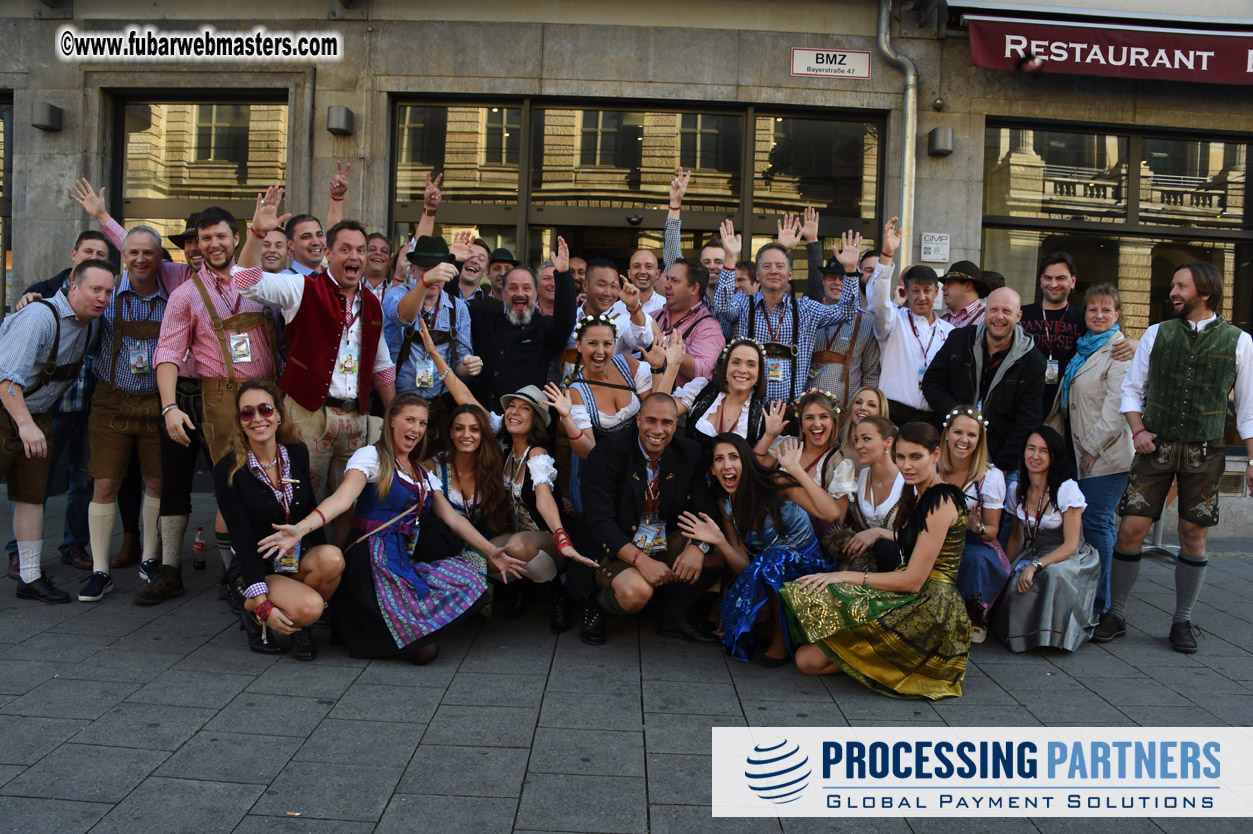 Day 1 beer tent seating