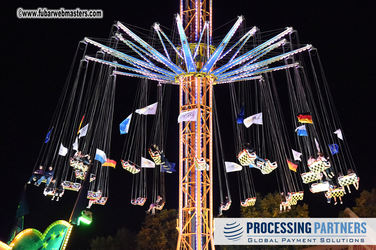 Day 1 beer tent seating