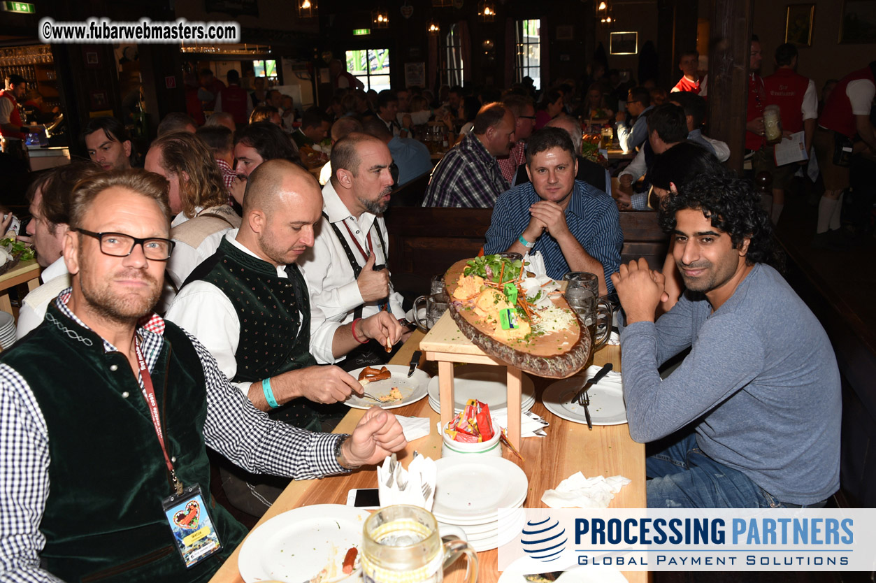 Day 3 beer tent seating