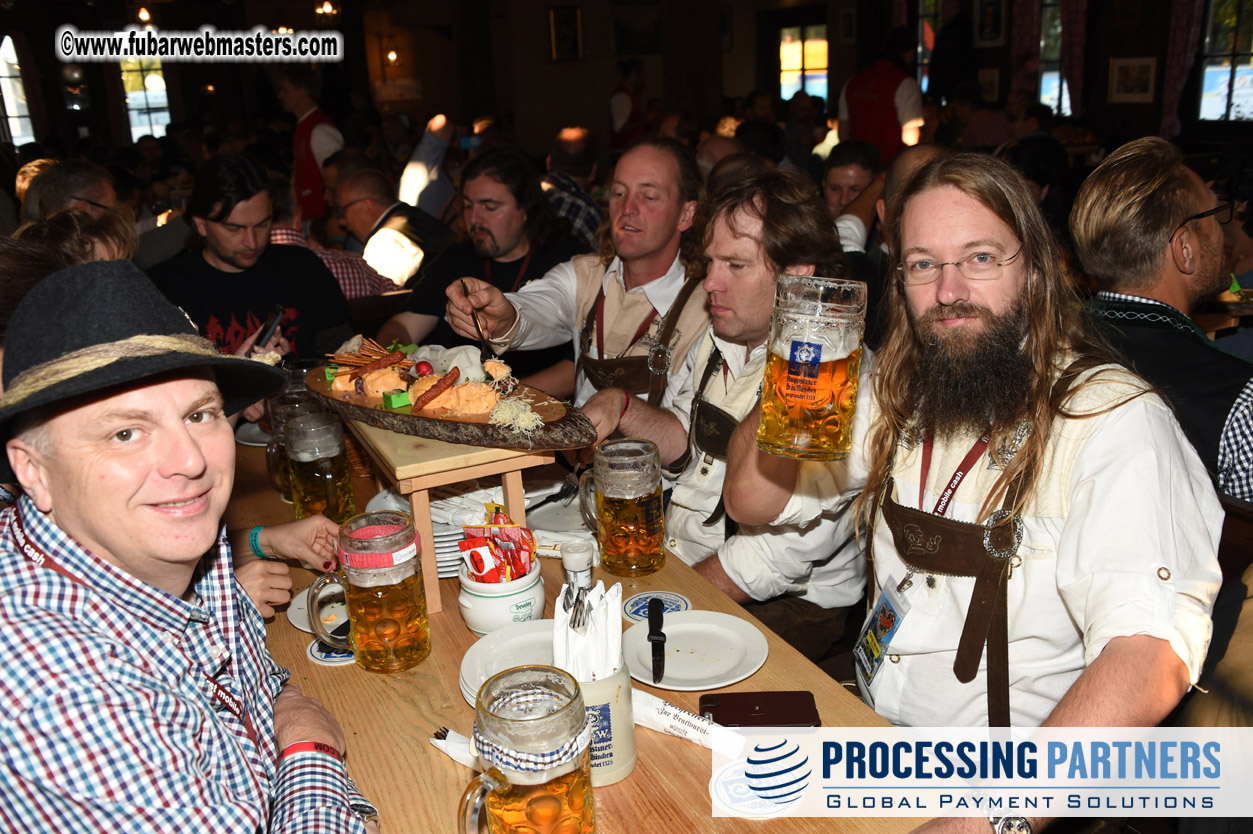 Day 3 beer tent seating