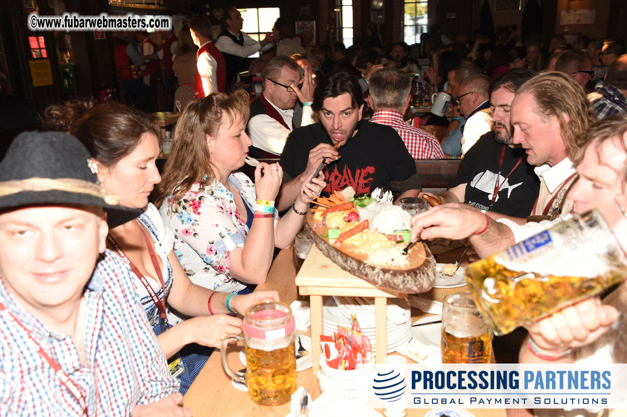 Day 3 beer tent seating