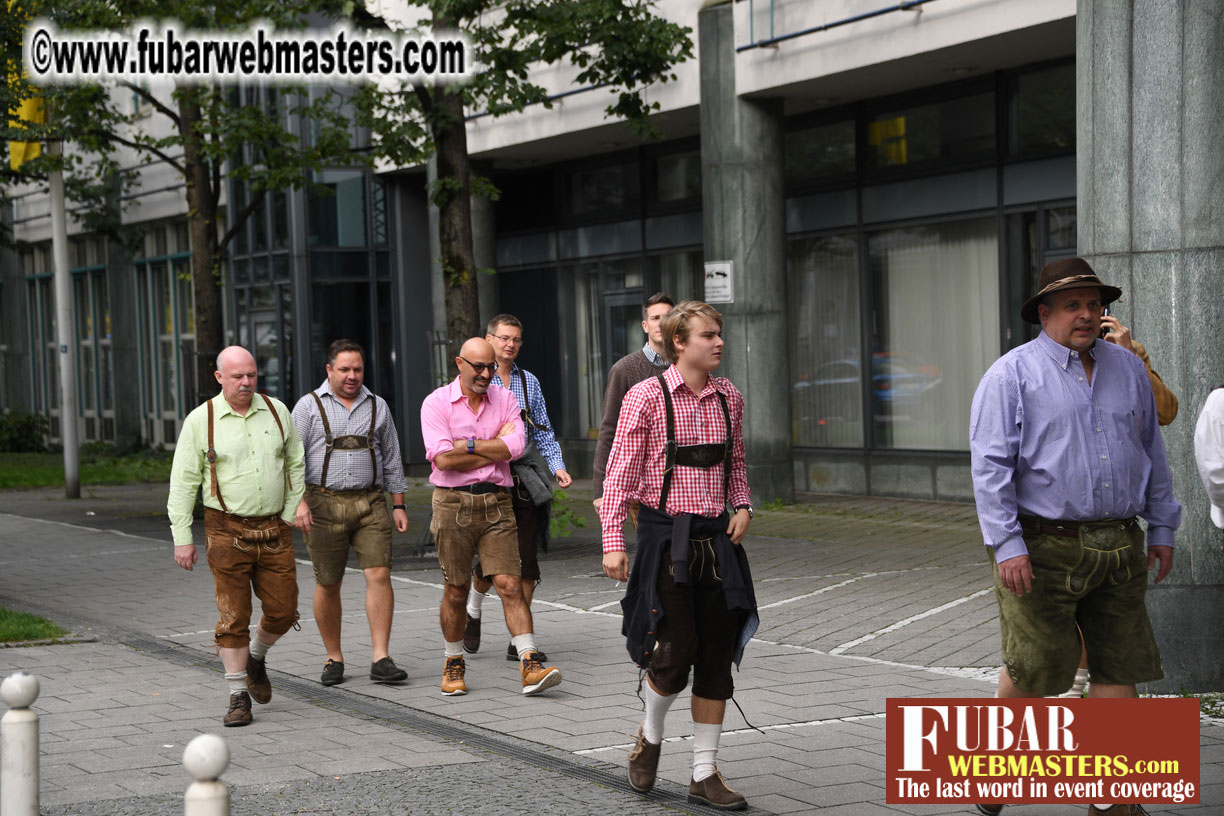 Sunday - The Pratice Run before the start