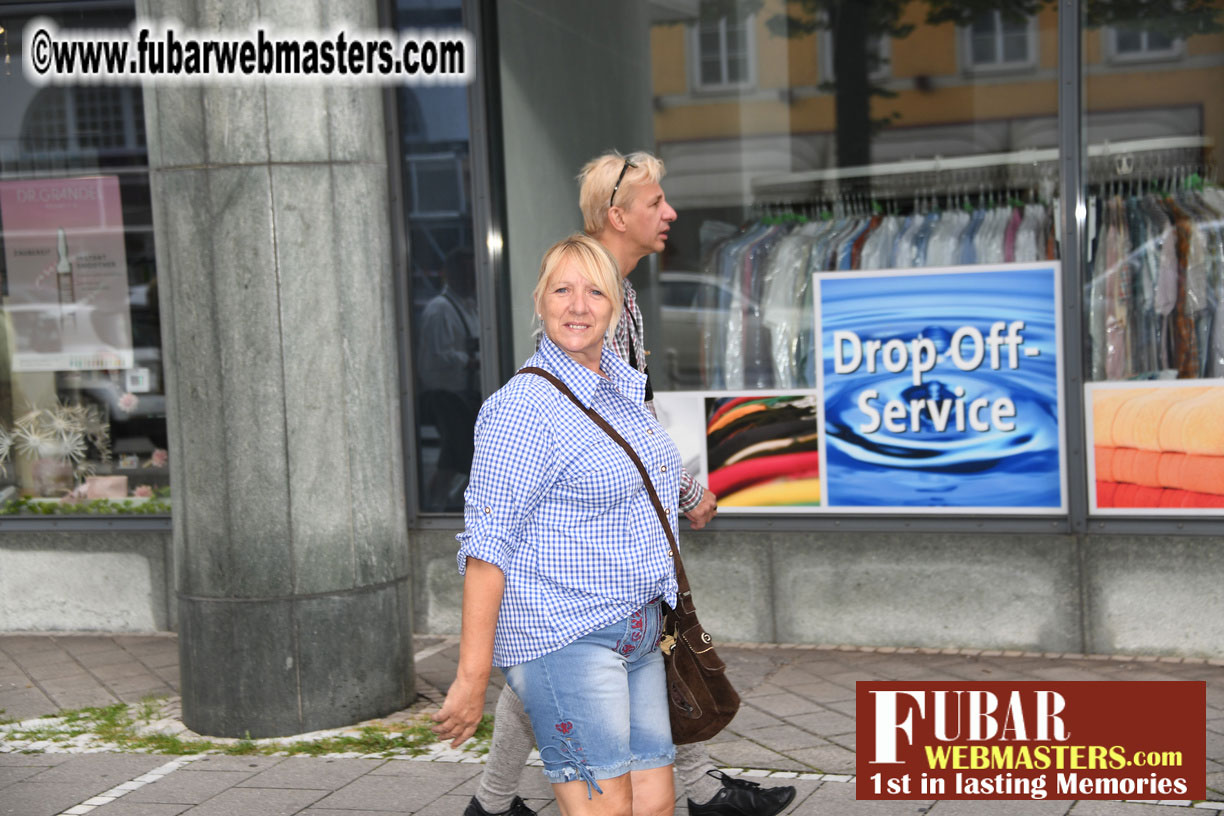 Sunday - The Pratice Run before the start