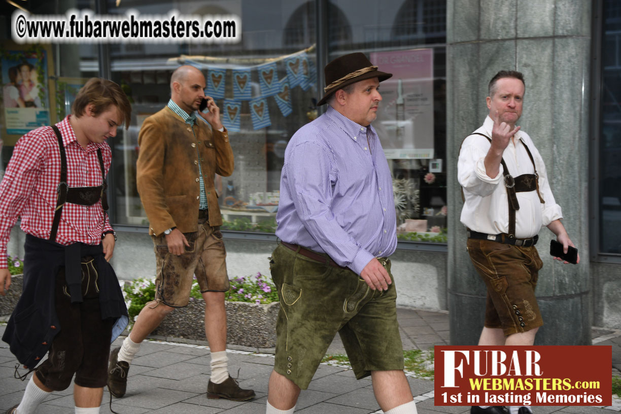 Sunday - The Pratice Run before the start