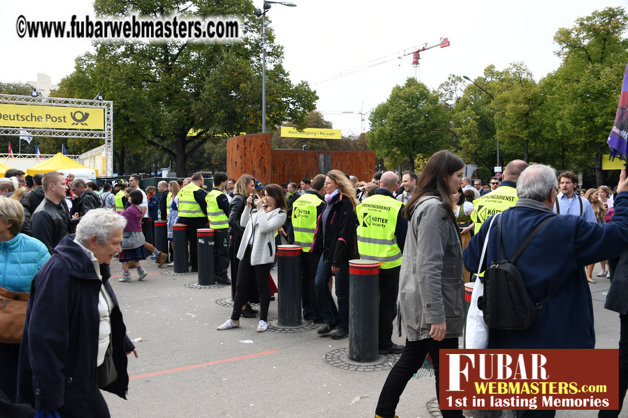 Sunday - The Pratice Run before the start