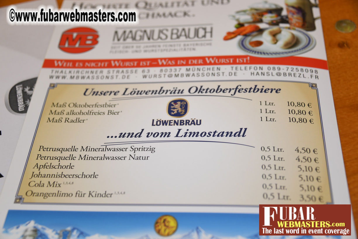 Day 2 - the L??wenBr?ñu Beer Tent