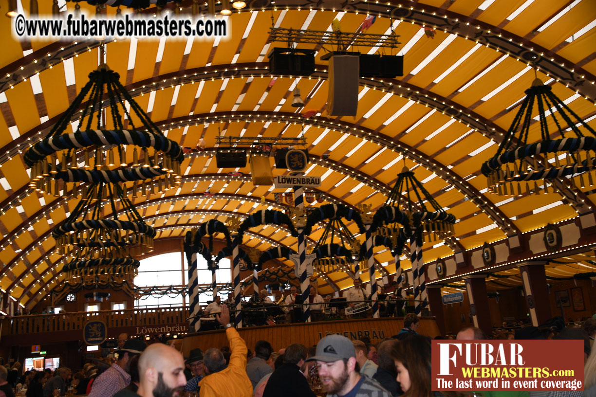 Day 2 - the L??wenBr?ñu Beer Tent