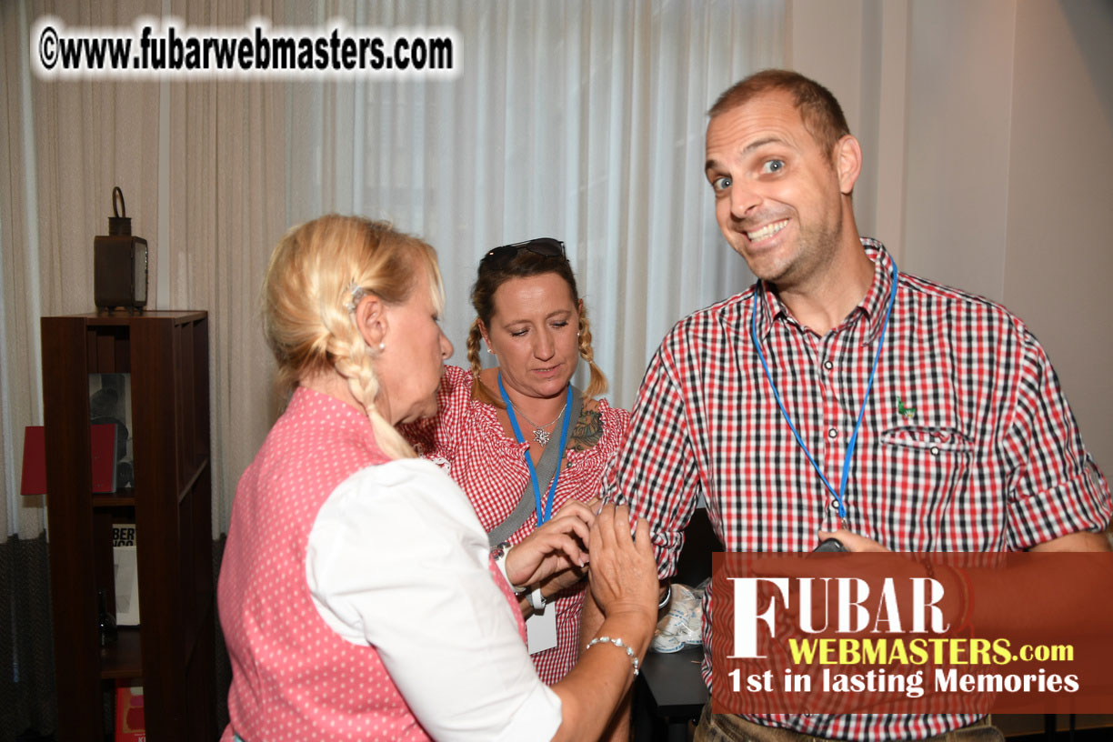 Day 1 - Lowenbrau Tent