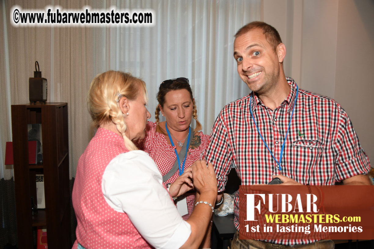 Day 1 - Lowenbrau Tent