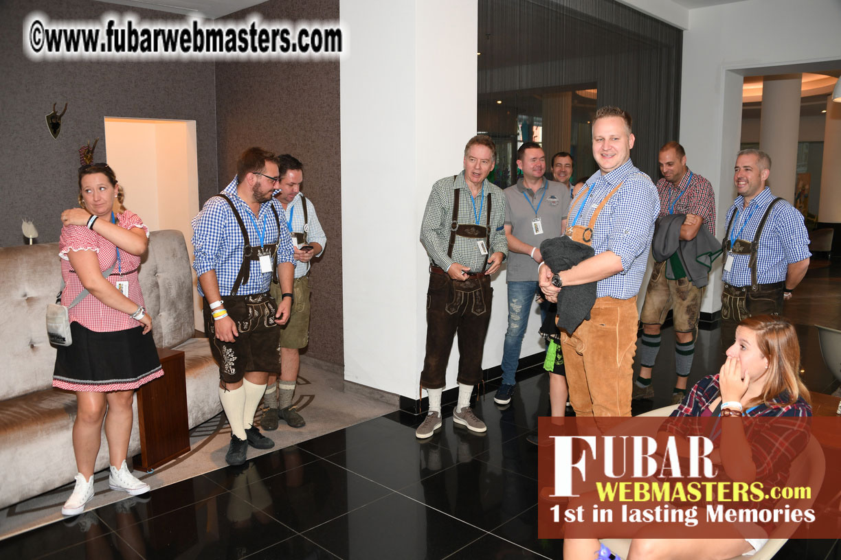 Day 1 - Lowenbrau Tent