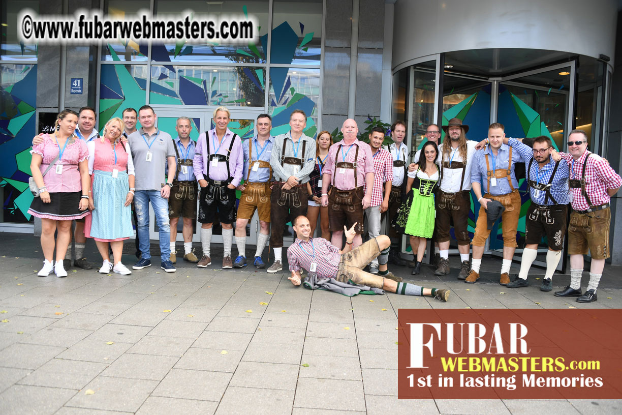 Day 1 - Lowenbrau Tent