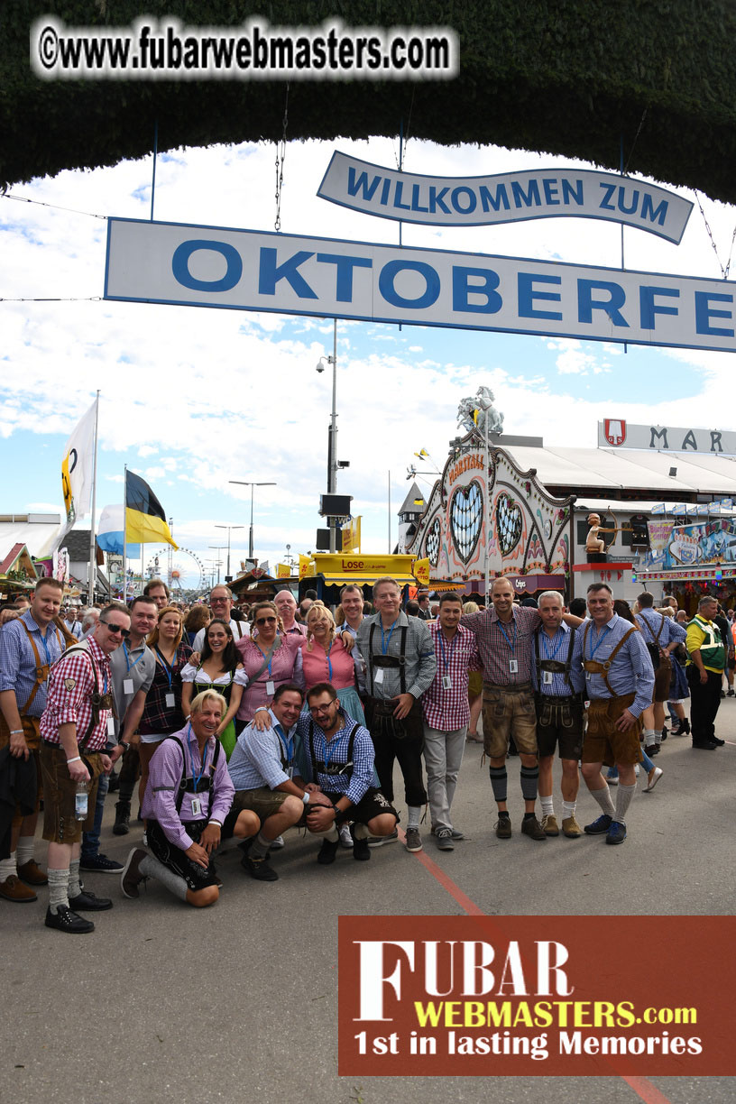 Day 1 - Lowenbrau Tent