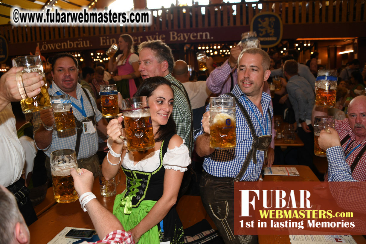 Day 1 - Lowenbrau Tent