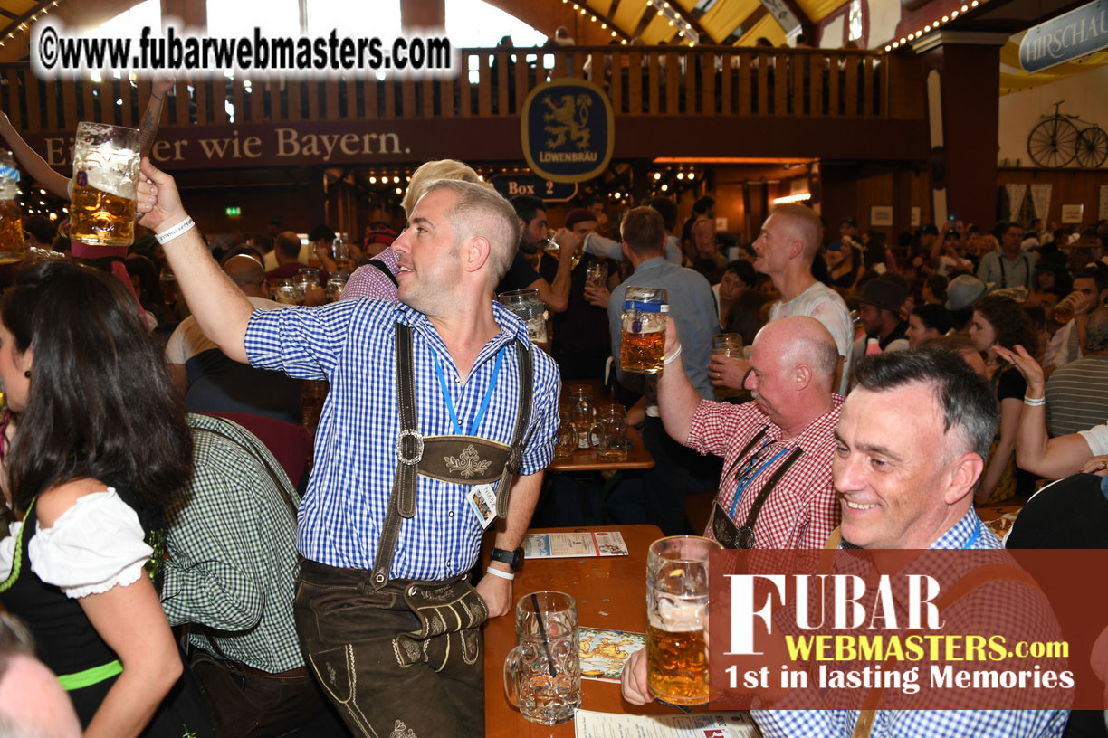 Day 1 - Lowenbrau Tent