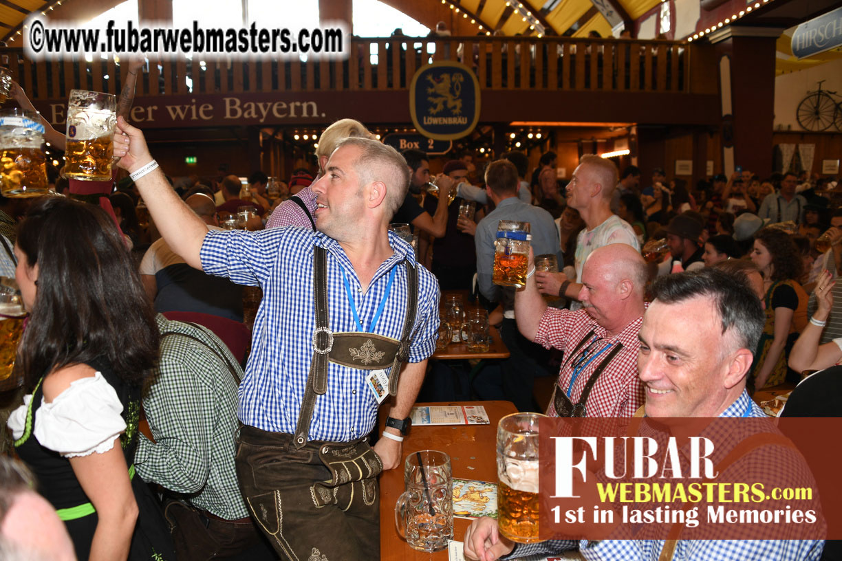 Day 1 - Lowenbrau Tent