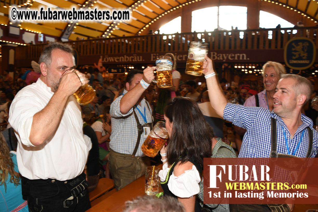 Day 1 - Lowenbrau Tent