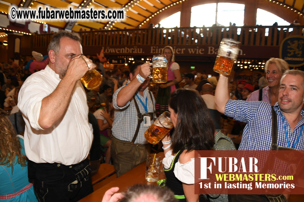 Day 1 - Lowenbrau Tent