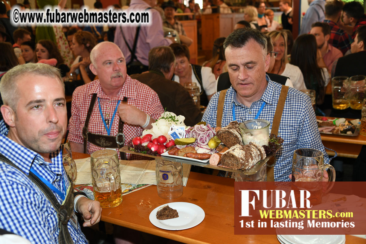 Day 1 - Lowenbrau Tent