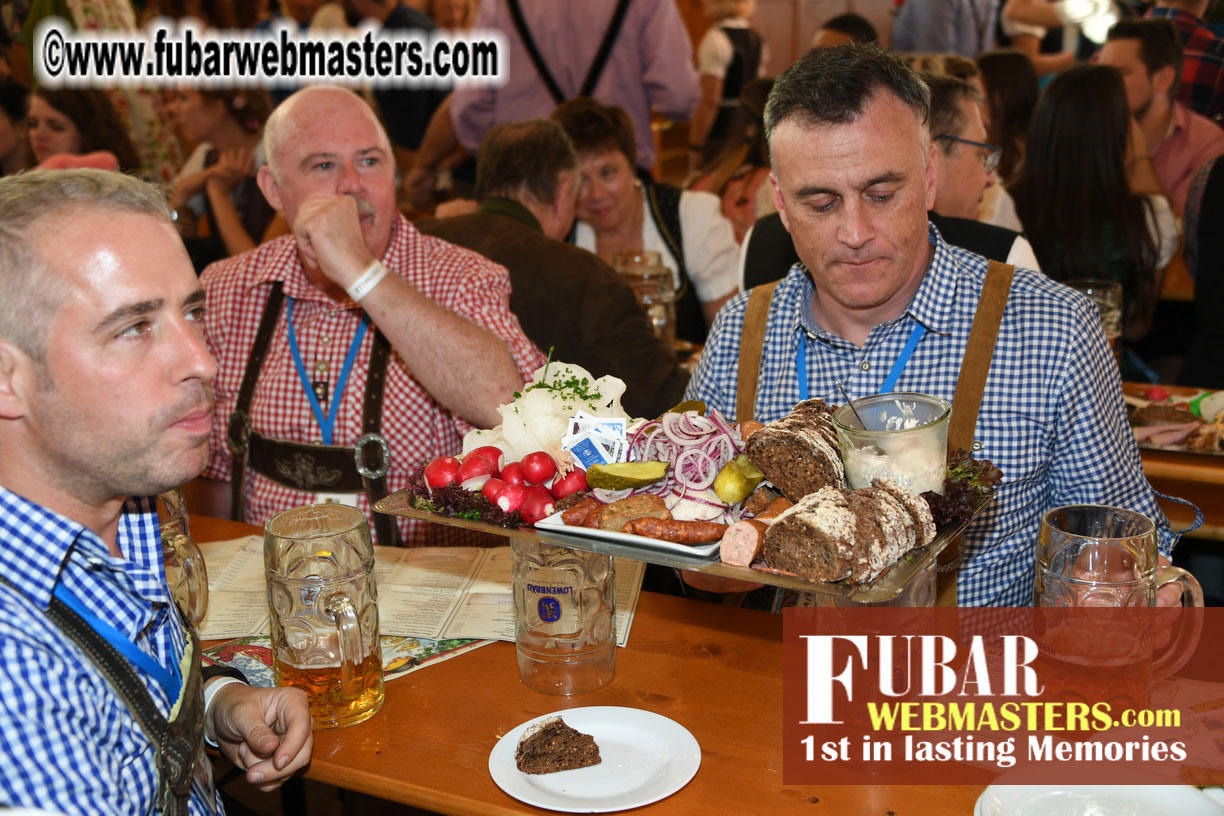 Day 1 - Lowenbrau Tent