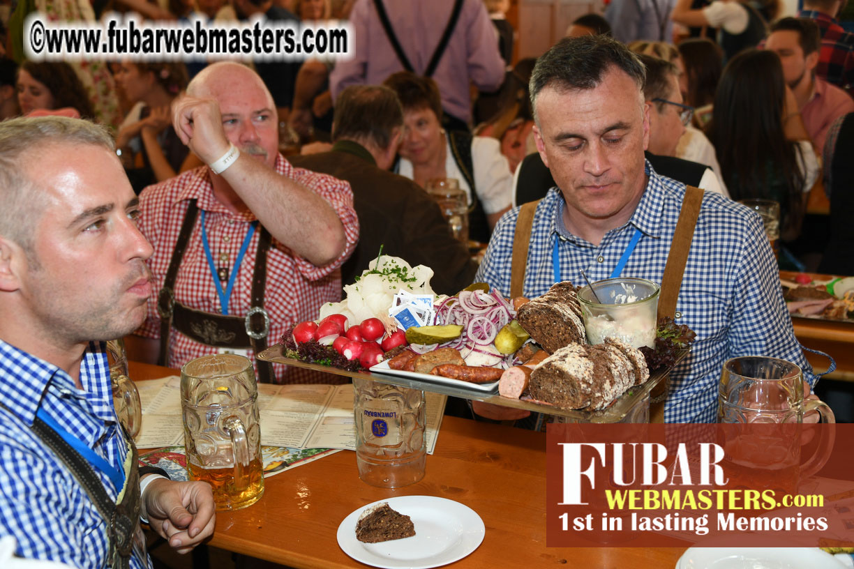 Day 1 - Lowenbrau Tent