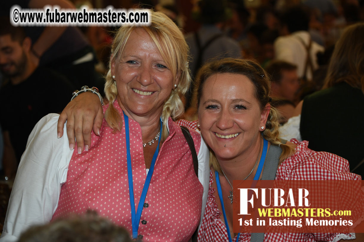 Day 1 - Lowenbrau Tent