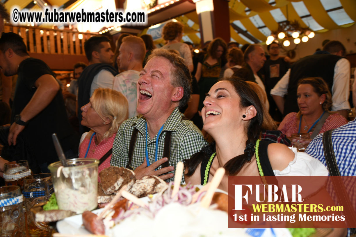 Day 1 - Lowenbrau Tent