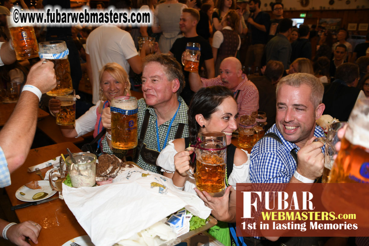 Day 1 - Lowenbrau Tent