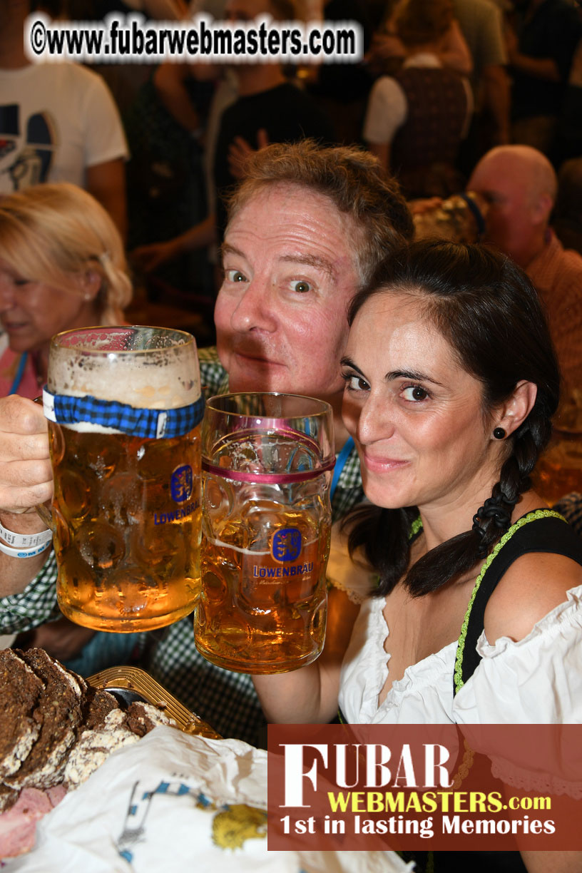 Day 1 - Lowenbrau Tent