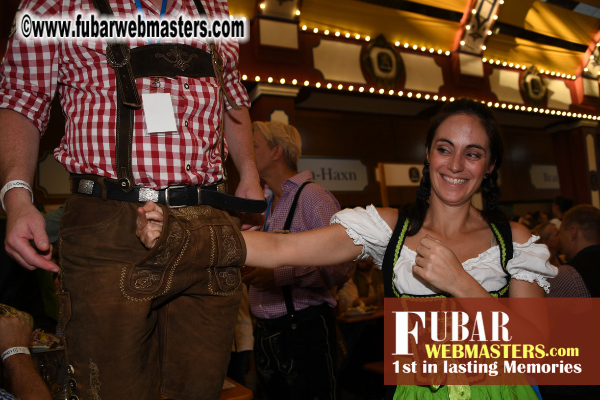 Day 1 - Lowenbrau Tent